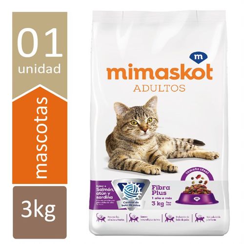 MIMASKOT GATOS SALMON 3KG