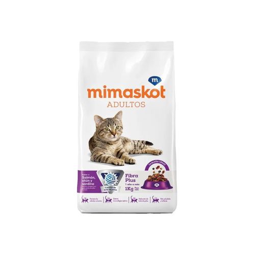 MIMASKOT GATOS  SALMON, ATUN Y SARDINA 1 KG