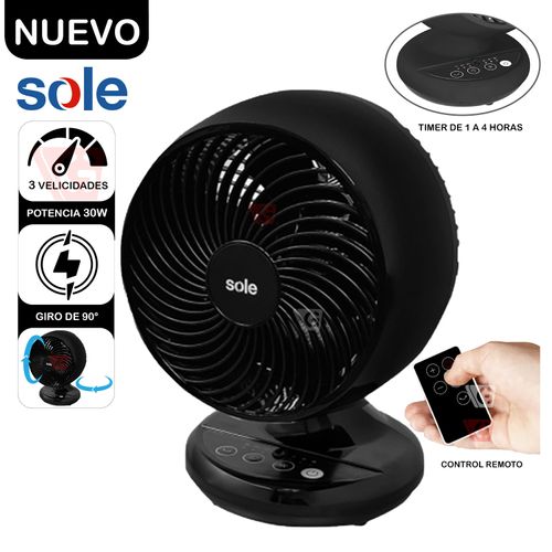 VENTILADOR SOBRE MESA  TURBOMAX - SOLAIR016