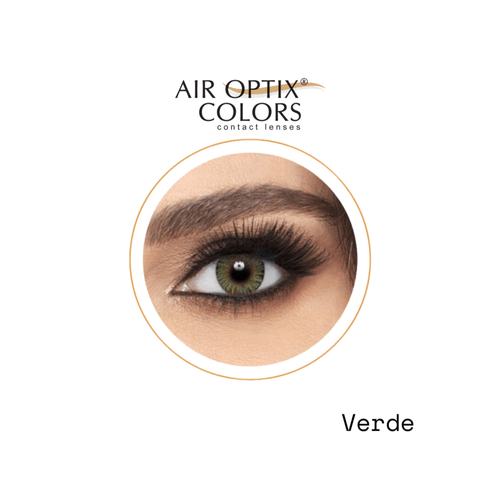 LENTE DE CONTACTO LCAO04 CON ALTA TRANSMISIBILIDAD DE OXÍGENO AIR OPTIX™ COLORS GREEN - 1029069