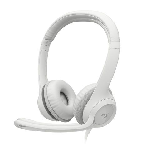 Audífono Con Micrófono Logitech H390 Usb White
