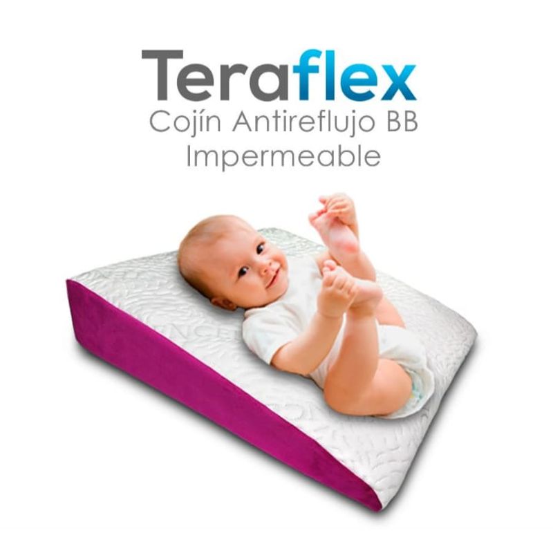 COJIN-ANTIREFLUJO-BABY-IMPERMEABLE-FUCSIA-TERAFLEX--61x61x12-CM-