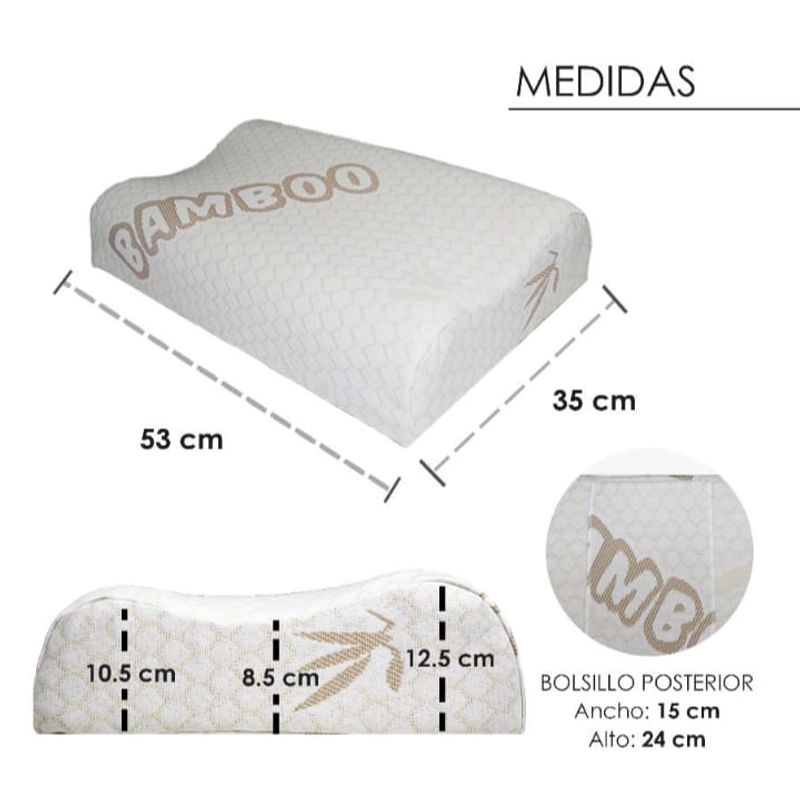 ALMOHADA-VISCOELASTICA-MEMORY-FOAM--DOS-FUNDAS---1-ANTIFAZ-RELAX--TERAFLEX
