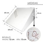 ALMOHADA-COJIN-ANTIREFLUJO-BAMBOO-MEMORY-FOAM-TERAFLEX-64x60x30-CM