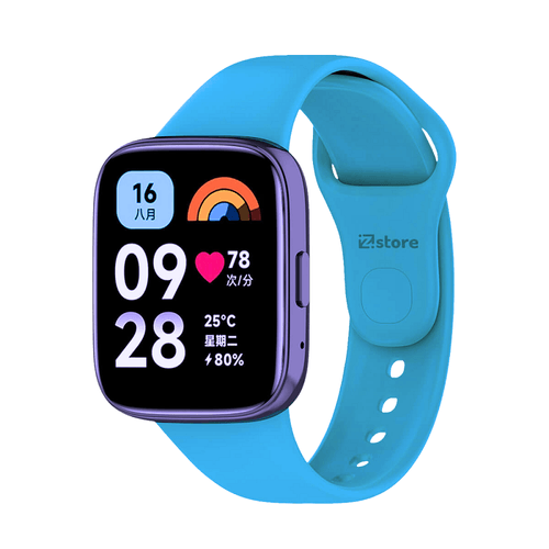 Correa Silicona para REDMI WATCH 3 ACTIVE / LITE - Celeste