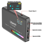 Luz-Led-Rgb-Ulanzi-VL120---Filtro--Tripode-Video-Fotografia