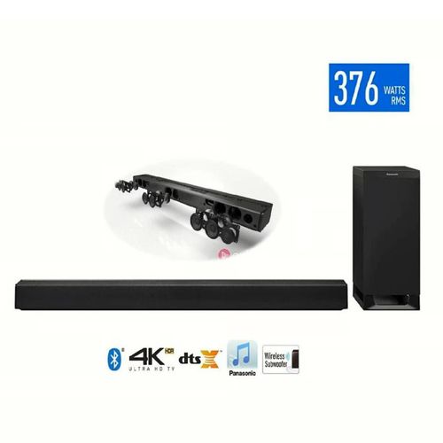 Soundbar Panasonic SC-HTB700 Bluetooth 376W Cine en Casa