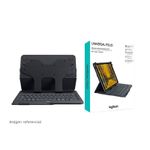 Funda-con-Teclado-para-Tablet-Logitech-Universal-Folio-10-Bluetooth-Negro