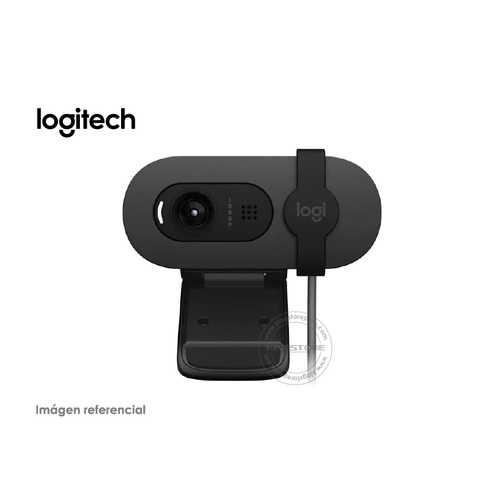 Camara Web Logitech BRIO 100 FHD 1080P USB-A Grafito