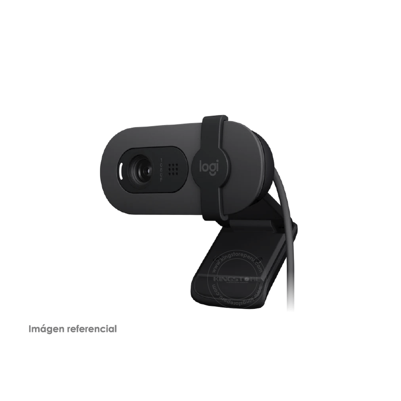 Camara-Web-Logitech-BRIO-100-FHD-1080P-USB-A-Grafito
