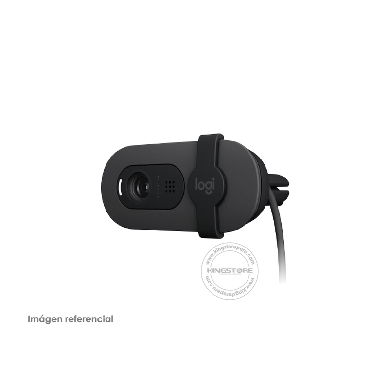 Camara-Web-Logitech-BRIO-100-FHD-1080P-USB-A-Grafito