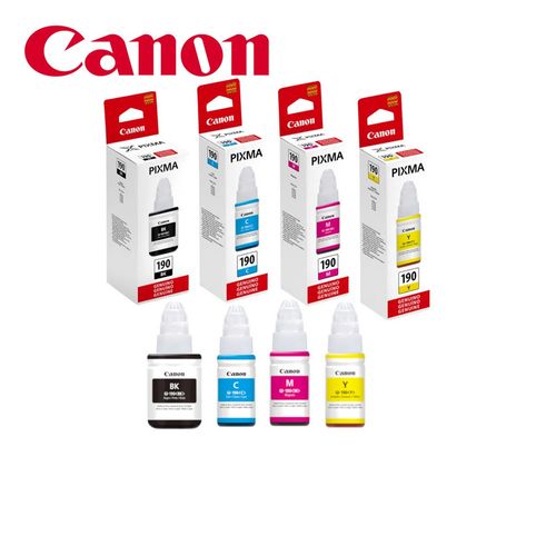 Kit de Tintas Canon Gi-190 G2100 G3100 G4100 G2110 G3110 G4110 G4111