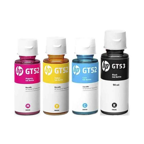 Tintas hp GT53 GT52 multicolor 9070ml