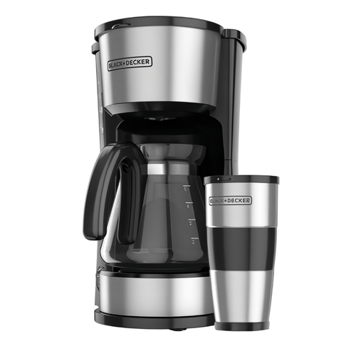 Cafetera 4 en 1 BLACK&DECKER CM0755S 5 Tazas