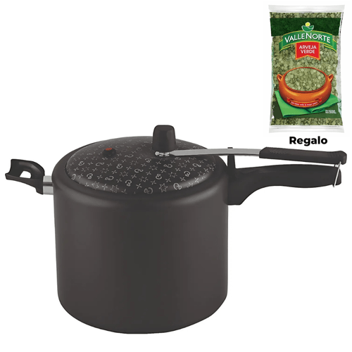 OLLA A PRESIÓN COLOR NEGRO 7L MAGNIFIC