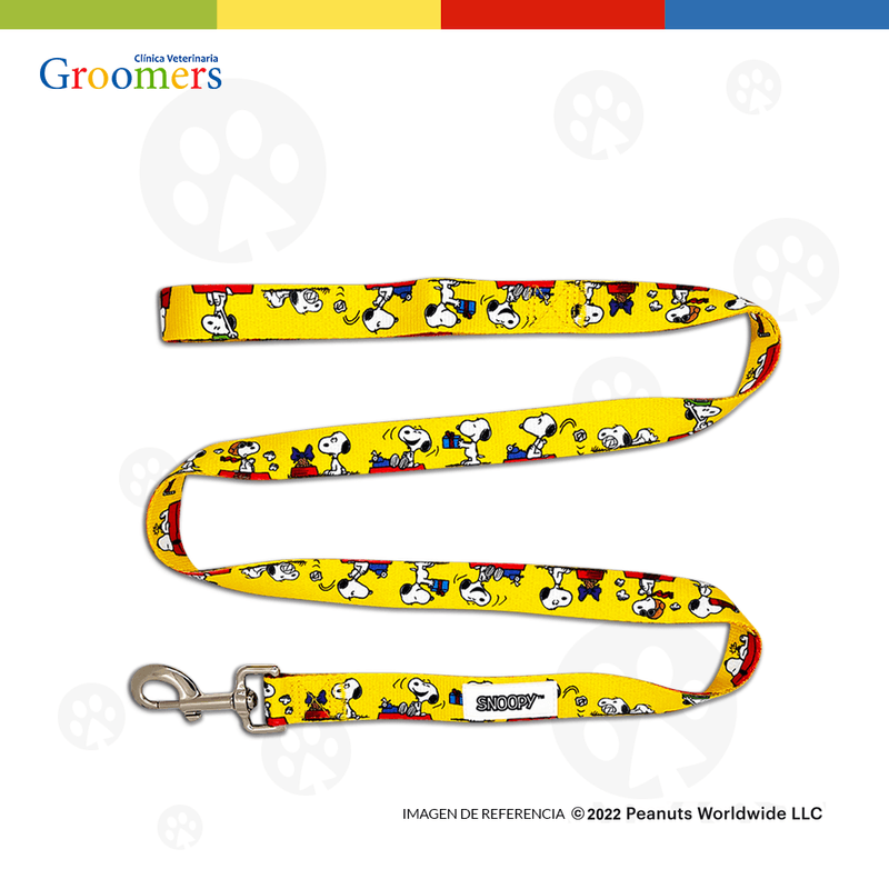 CORREA-PARA-PERROS-SNOOPY-PEANUTS-YELLOW-LARGE