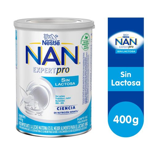 NAN® Sin Lactosa - Lata 400 G