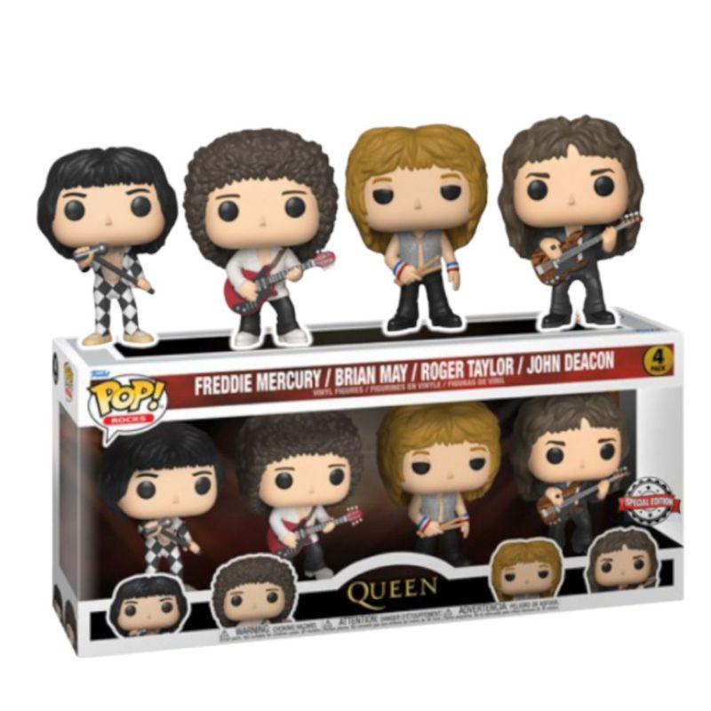 Funko-Pop--4PACK-Freddie-Mercury-Queen-SE