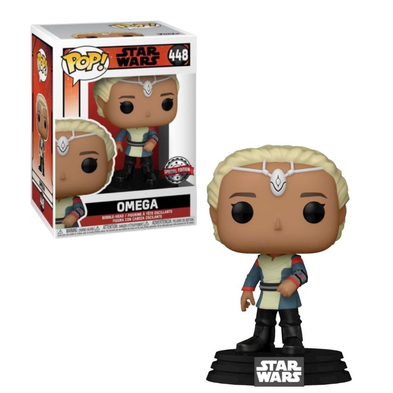 Funko-Pop--STAR-WARS-–-Omega-N°-448-Special-Edition