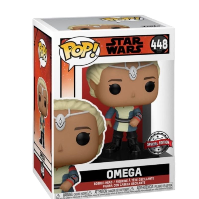 Funko-Pop--STAR-WARS-–-Omega-N°-448-Special-Edition