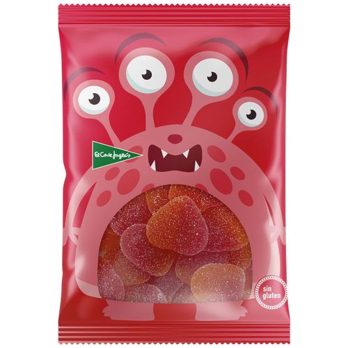 Gomitas EL CORTE INGLÉS Sabor Melocotón Bolsa 200gr