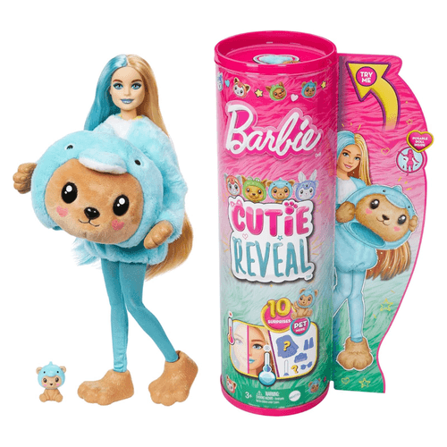 Barbie Cutie Reveal Disfraz Oso