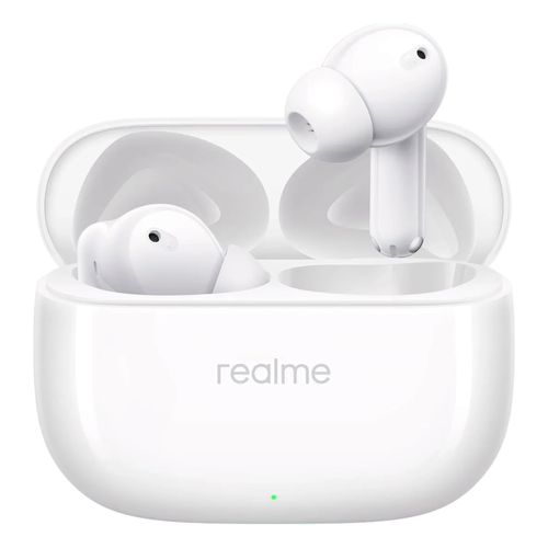 Audífonos Realme Buds T310 ANC 46db 40hrs BT 5.4 Blanco