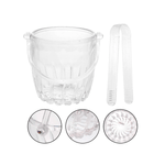 Kit-Whiskero-Set-de-6-Vasos-Whisky-Delicate-400-ml---Hielera-de-Vidrio-Set-de-3-pcs-con-Asa-y-Pinza