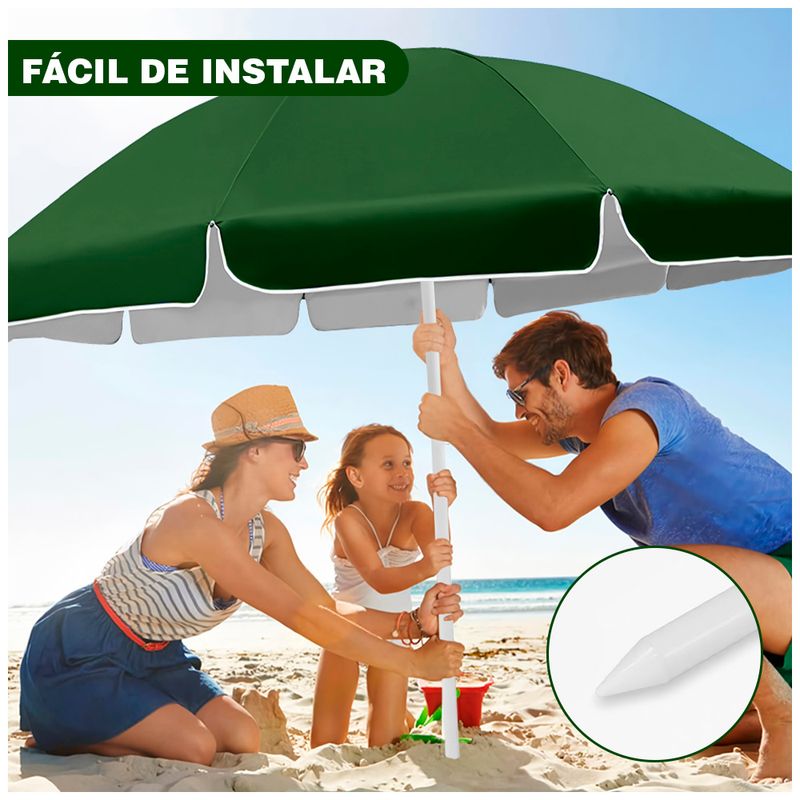 Sombrilla-de-Playa-Grande-para-Sol-180cm-Verde-0Y1