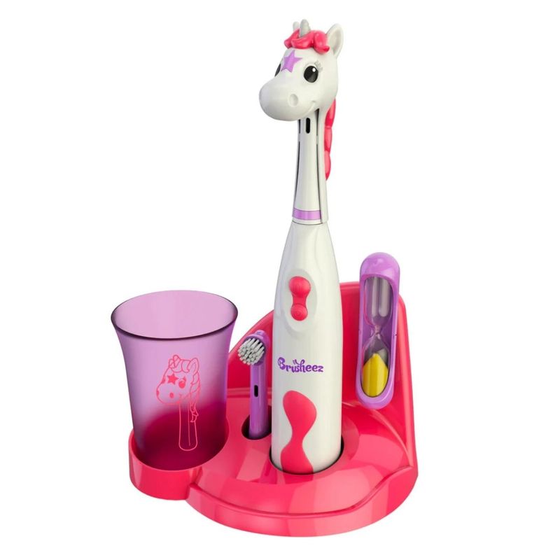 Set-Cepillo-de-Dientes-Electrico-para-niño-Brusheez---Sparkle-el-Unicornio