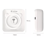 Mini-impresora-portatil-termica-Bluetooth-PERIPAGE-A6-BLANCO