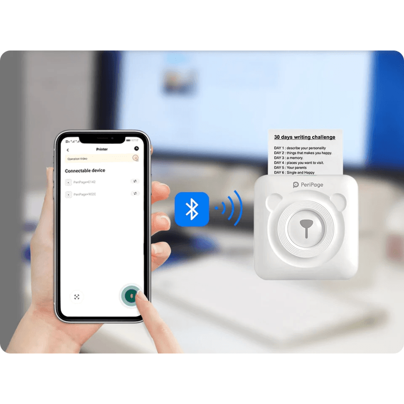 Mini-impresora-portatil-termica-Bluetooth-PERIPAGE-A6-BLANCO