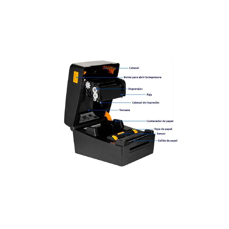 Impresora-etiquetas-transferencia-termica-codigos-barra-USB-Bluetooth-110mm