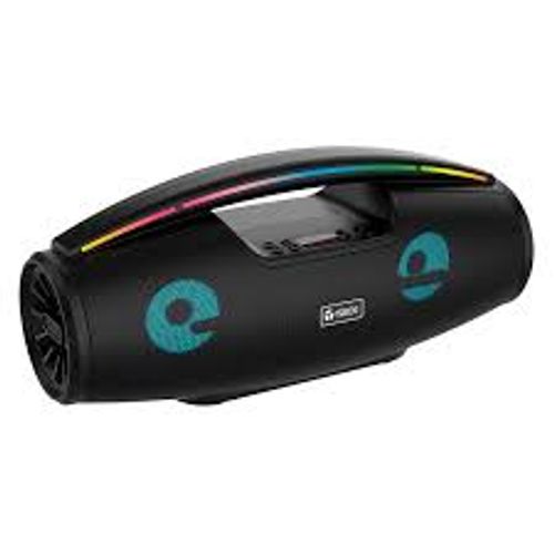 Parlante  Bluetooth TEROS TE-6042N, 20 W (2 x 10 W), 3000 mAh, negro