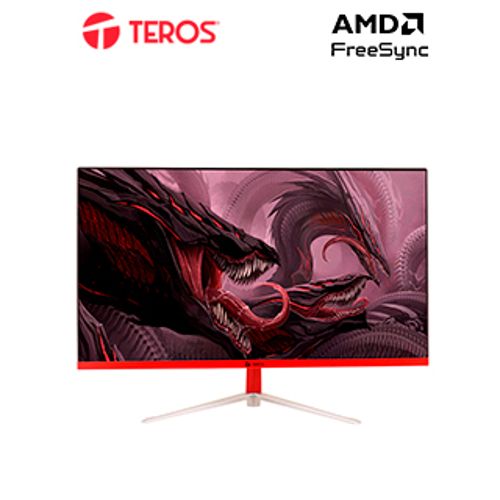 Monitor curvo gaming TEROS TE- 2471G, 23.8" FHD VA, 165 Hz, 2 ms, HDMI, DP