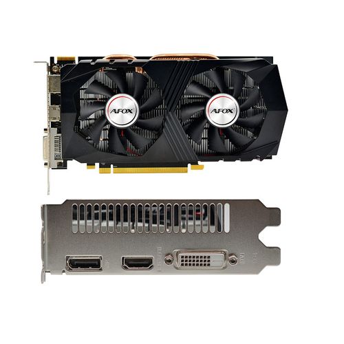 Tarjeta de video AFOX Radeon R9 370 4GB GDDR5 PCIe 3.0 Dual Fan DP HDMI DL-DVI-D