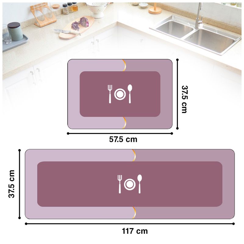 Set-de-2-Alfombras-Antideslizante-de-Cocina-Rosado-SJ6