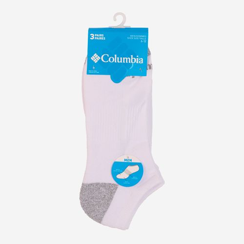 Medias Unisex 3 Pack - No Show Half Cushion Blanco Columbia