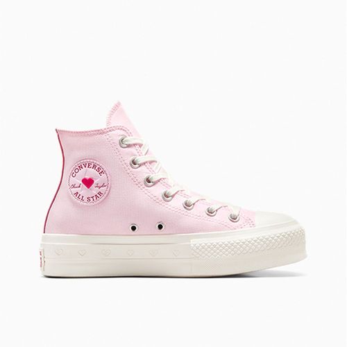 Zapatillas Urbanas Converse Mujer Ct As Lift Platform Hearts A13652C Rosado