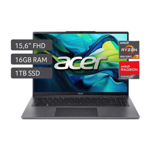 Laptop Acer AL15-41P-R9CR AMD Ryzen™ 7 5700U 16GB RAM 1TB 15.6"