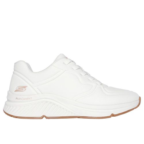 Zapatillas Urbanas Skechers Mujer Bobs Arch Comfort 117560-Wht Blanco