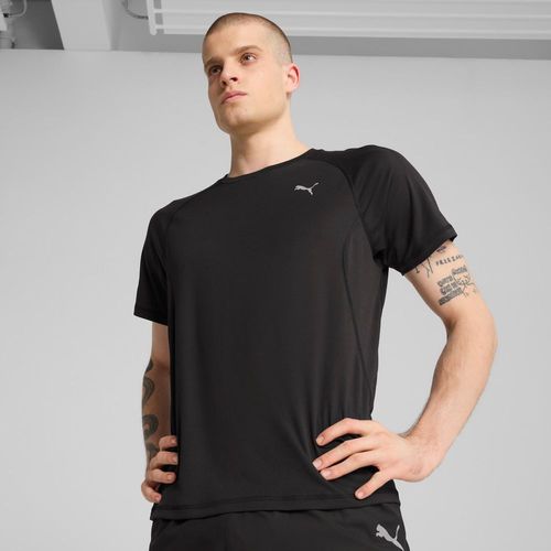 Polo Deportivo Puma Hombre M Run Velocity Tee Poly 526600 01 Negro