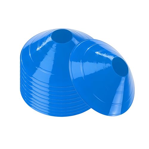 PLATOS PLATILLOS CONO TORTUGA PARA ENTRENAMIENTO – PACK X 12 UNIDADES AZUL
