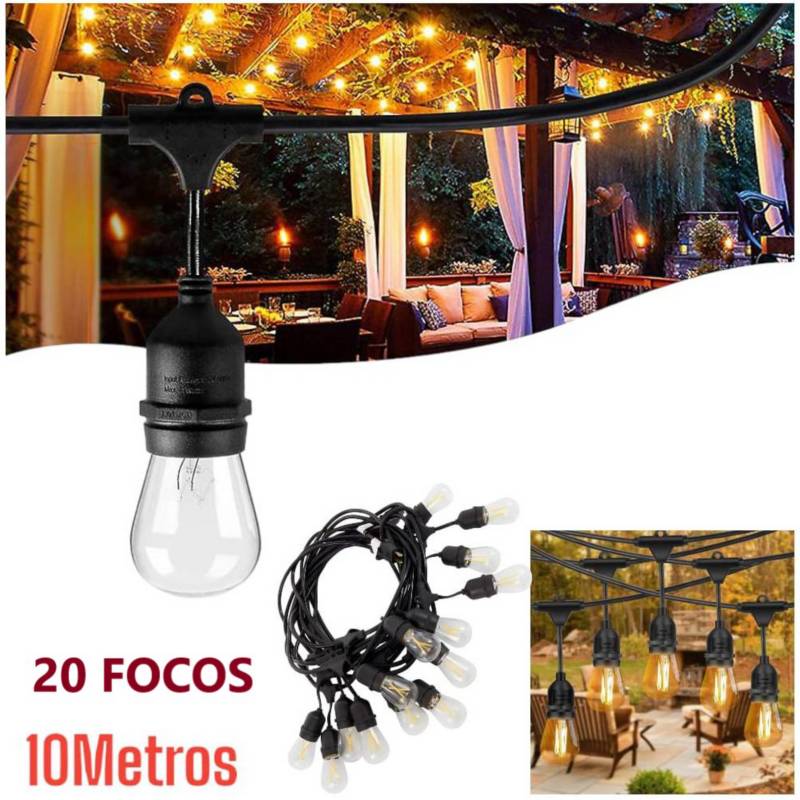 Guirnalda-20-Bombillas-10-metros-LED-Vintage-Jardin-Fiestas
