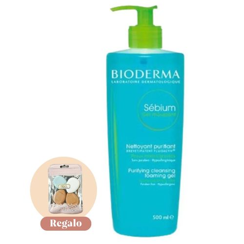 Bioderma Sebium Gel Moussant - 500Ml