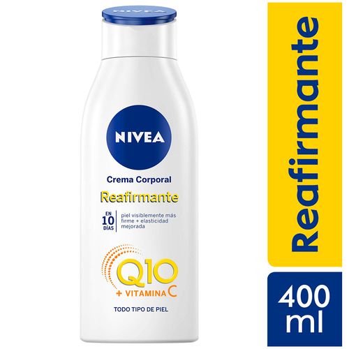 Crema Corporal Hidrante Reafirmante Q10 Plus Nivea - Frasco 400 ML