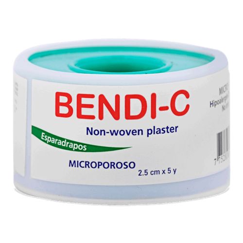 Esparadrapo Bendi-C Microporoso 2.5 cm x 5Y - Unidad 1 UN