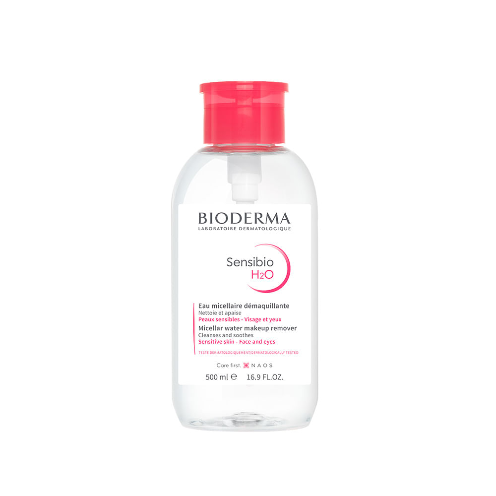 Solución Micelar Bioderma Sensibio H2O - Frasco 500 ML