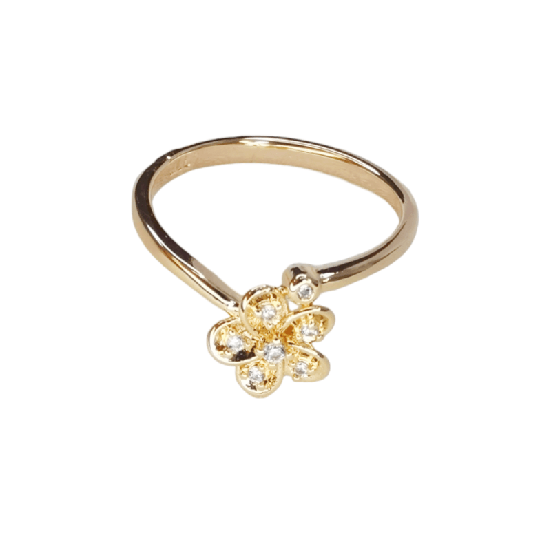 Anillo-ZEFORA-dorado-flor-cristal-transparente-joyeria-mujer-actual-Talla-7