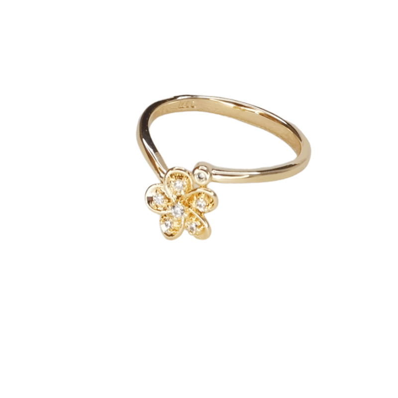 Anillo-ZEFORA-dorado-flor-cristal-transparente-joyeria-mujer-actual-Talla-7